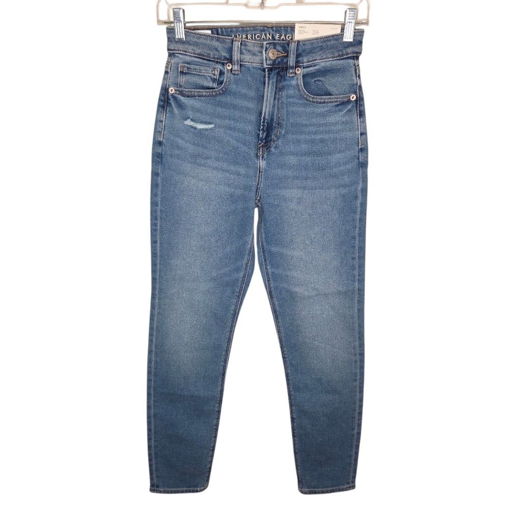 American Eagle Outfitters AEO Nwt Stretch Mom Jeans Size 00 24